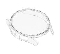PartyKindom Coque de Protection PC Transparente avec Double Rangée de Strass pour Montre Gen The HR Compatible Accessoire Rayures et Salissures