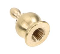 PartyKindom Couronne Massif Filets Intérieurs Embout Décoratif pour Lampe de Bureau et Suspension Accessoire Fixation Abat Jour Style Européen Grand Modèle et Facile à Installer