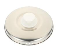 PartyKindom Couvercle Acier Inoxydable pour Cuiseur à Riz Couvercle Polyvalent pour Casserole et Autocuiseur Accessoire de Remplacement Facile à Nettoyer pour Cuisine Quotidienne