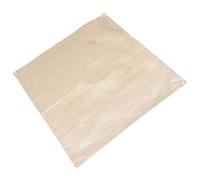 PartyKindom Couverture de Feu de Camp Camping, Couverture Anti-feu Portable en Fibre de Verre, Protection Thermique, Extinction D'incendie, pour Barbecue Extérieur
