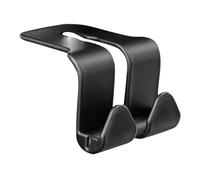 PartyKindom Crochet D'appui-tête de Siège Auto Robuste, 1 Pièce, Support de Rangement Multifonction pour Voiture, Compatible Plupart des Modèles, pour Organiser Paquet et Objets Véhicule