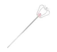 PartyKindom Crown Fairy Stick Roi Baguettes pour Adultes Wand and Crown Costume d'étoile Princesse pour Les Filles Costume de employé de Reine Strass