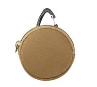 PartyKindom de Rangement pour clés Pochette Utilitaire à Monnaie Amusant à Main Changer de Pochette de Porte-clés Organisateur de câble Mini Porte-clés Tissu Oxford Brun
