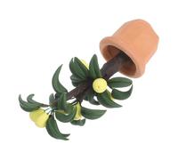 PartyKindom Décoration de Scène Plante Verte pour Maison de Poupée Modèle de DIY Miniature pour Jardin Féérique