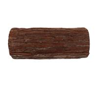 PartyKindom Décoration en Rondelles de Bois Rustique, Support Cylindrique | Finition Mate à Texture D’écorce, Aspect Bois Réaliste, pour Dessert ou Vitrine, Montage Portable