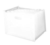 PartyKindom Dossier de Bureau Capacité Organisateur de Documents Portable Trieur Accordéon Multi Couches pour Rangement Pratique de Fichiers et Reçus pour École et Bureau