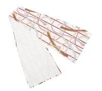 PartyKindom Écharpe De Repas Pour Femmes Avec Fixation Pression Bavoir Adulte Élégant Et Lavable Protection Vêtement Confortable Pour Dîner Chez Soi Ou Au Restaurant