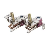 PartyKindom Élément Thermostatique de Remplacement pour Radiateur Électrique à Bain d'Huile Régulateur de Température Haute Efficacité Commande Thermostatique 2 Pièces Couleur Aléatoire