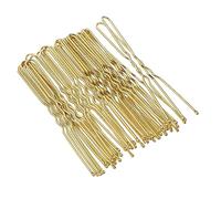 PartyKindom Épingle à Cheveux De u Dorée 50 Pcs 7 Cm Maintien Chignon Fourchette à Cheveux Accessoires Coiffure Femmes Utilisation Quotidienne Et Occasions Spéciales