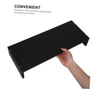 PartyKindom Étagère Surélevée pour Ordinateur Support pour Écran D'Ordinateur Support pour Ordinateur Portable Support pour Imprimante Support pour Ordinateur Portable Organisateur