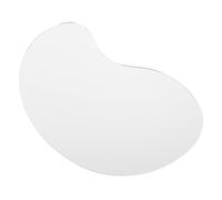 PartyKindom Étang Miroir Incurvé en Acrylique Robuste 1 Pièce Accessoire Décoratif Lac Miniature pour Noël Bassin de Glace Décoratif pour Maison, Bureau et Village Hivernal DIY