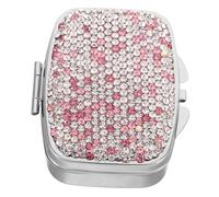 PartyKindom Étui à Pilules Compact Pour Voyage Planificateur De Quotidien Avec Compartiments Boîte à Comprimés Portable Pour Besoins Quotidiens