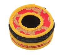 PartyKindom Étui Zippé pour Cymbales à Doigts Sacoche Souple avec Broderie Protection pour Instruments de Musique Petite