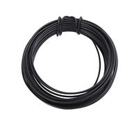 PartyKindom Fil Métallique Flexible Noir pour Jardin Extérieur Fixation Résistante pour Plantes Grimpantes Corde de Serrage Polyvalente pour Balcon et Bricolage Jardinage