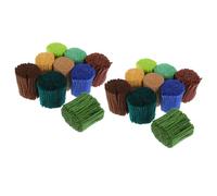 PartyKindom Fils à Tricoter et Ne Perd Pas Ses Poils Lot de 18 en Fibres Acryliques Accessoire de Broderie Facile à Nettoyer pour pour Tapis