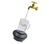 PartyKindom Fontaine à Eau avec Robinet Flottant pour Décoration Extérieure pour Cour Intérieure Et Étang Invisible