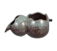 PartyKindom Fontaine Céramique avec Spout pour Jardin Accessoire Décoratif et Fonctionnel pour Aquariums Intérieures et à Poissons Design pour Écoulement Eau et Apaisant pour Culture