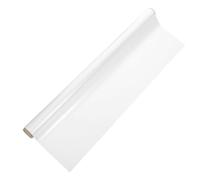 PartyKindom Forum d'accueil statique réutilisable, surface effaçable à sec sans résidu, film mural éducatif pour garçons et filles, adhésion électrostatique, blanc