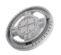 PartyKindom Grille de Brûleur à Gaz Encastrée Sabaf 130 Mm, Tête de Brûleur Métallique pour Cuisinière à Gaz, Support pour Casseroles Solide et Sécurisée, Accessoire Compatible Cuisinière