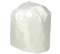 PartyKindom Housse de Barbecue Beige en Tissu Oxford 210d Cordon de Serrage, Compacte et Facile à Transporter, Couverture de Protection Résistante pour Barbecue Extérieur