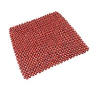 PartyKindom Housse De Siège Auto Perles De Bois Coussin Respirant Et Massant Pour Confort Pour Voiture Et Bureau