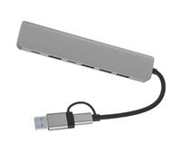 PartyKindom Hub USB 30 7 en 1 pour Ordinateurs Portables Facile À Utiliser