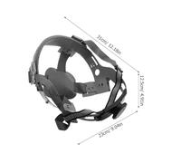 PartyKindom Insert Amovible Suspendre à Cliquet 4 Points pour Casque de Sécurité, Doublure Absorbant la Transpiration, Réglage par Bouton Rotatif, Compatible Casque de Chantier, Remplacement