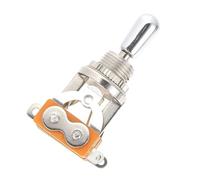 PartyKindom Interrupteur Métal 3 Positions pour Guitare Électrique, Sélecteur de Micros Compact, Accessoire pour Guitaristes Itinérants