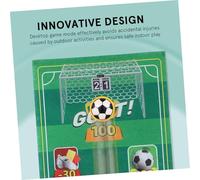 PartyKindom Jeu de Société Football et Bowling pour Garçon Fille Jeu de Table Interactif Durable et Sécurisé pour Développer la Communication la Coordination Lors de ou Intérieur