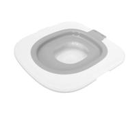 PartyKindom Kit de Dressage pour Toilettes pour Chats et Chatons | Format Plateau Guide à Paliers, Bord Surélevé, ABS Gris, Fond Antidérapant, Inserts Amovibles