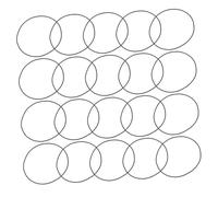 PartyKindom Kit De Joints D'étanchéité pour Montre, Bague D'étanchéité Silicone 0,6 Mm, 200 Pièces, Pièces De Montre Universelles, Barrière Contre L'humidité, Accessoires Horlogers pour Réparation