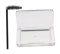 PartyKindom Kit De Savonnette Pour Sourcils Transparent 1 Lot Savonnette Coiffant Boîte Acrylique Portable Fixation Longue Durée Maquillage Sourcils Naturel Pour Usage Quotidien