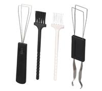 PartyKindom Kit Nettoyage Clavier Ordinateur Brosse Antistatique avec Extracteur De Touches Accessoire Léger Et Polyvalent pour Poussière Électronique Adapté Pc Portable Et Mobiles Et Sûr