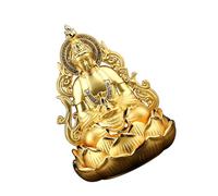 PartyKindom Kwan-yin Diffuseur Arome Et Figurine Décorative Pour Voiture Purificateur Air Avec Statue Double Face Pour Ambiance Zen Et Fraîcheur à Bord