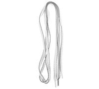 PartyKindom Lacets Plats Noirs et Blancs 0,8 X 120 Cm 4 Paires de Lacets de Chaussures pour Baskets et Chaussures de Sport pour Adultes et Garçon et Filles Accessoires et Bottes