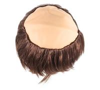 PartyKindom Le Couvre-chef Du Moine Adulte Perruque De Cosplay D'halloween Accessoire De Perruque De Moine Perruque De Cheveux De Moine Wig Prop Hirsute Perruque Tonsure Moine Service K Soie