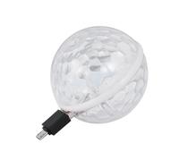 PartyKindom LED Boule Disco USB Multifonction avec Stroboscope pour Fêtes Clubs Bars et Lumière Colorée Rotative Adaptable à Divers Modèles de Téléphones