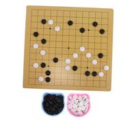 PartyKindom Les Enfants Go Set Échiquier Chinois Jeu D'échecs Chinois Jouets D'échiquier Jeux D'échecs Intelligents pour Enfants Jeu De Dames Bois