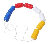 PartyKindom Ligne De Bouée Flottante pour Piscine, Flotteurs Plastiques Spirale 9 Cm, Séparation De Couloirs Et Zones, Ligne De Marquage Piscine à Flotteur Solide