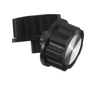 PartyKindom Lot de 2 Perillas Noir en Abs, Bouton Minuterie de Four Fiable et Multifonction pour Accessoires Cuisine et Repas en Famille
