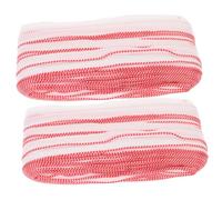 PartyKindom Lot de 2 sets de Bandes de Fin de Reliure 100 Mètres Rubans D’Album Photo en Tissu Rouge et Blanc Accessoires de Reliure DIY pour Décoration et Renforcement des Coins de Livres