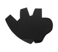 PartyKindom Lot de 3 Cartes Noires D'amélioration Ligne Capillaire pour Fibres Capillaires, Outil de Mise Barbe Homme, Gabarit Coiffure Précision pour Salon et Usage Personnel