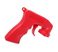 PartyKindom Lot De 4 Outils De Peinture en Aérosol pour Roues pour Voiture Véhicule Poignée De Pulvérisation Manuelle pour Meubles Outil Auxiliaire De Peinture en Plastique Rouge