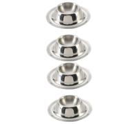PartyKindom Lot De 4 Porte-Œufs Pour Réfrigérateur Plateau De Service Porte-Éponge En Céramique Coquetier De Canard Coquetier Coquetier Coquetier Braconniers Porte-Cuillère Ensemble