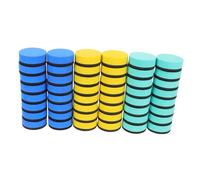 PartyKindom Lot De 48 Mini Gommes Rondes Effaçables À Sec Pour Crayons Gommes Alimentaires Gommes Pour Tableau Blanc De Gym Marqueurs Effaçables À Sec Pour Enfants Gomme Magnétique Pour