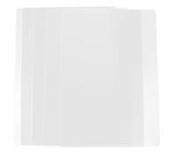 PartyKindom Lot de 5 Blocs-Notes A4 pour écrire en PP antidérapants, Blocs-Notes de Bureau réutilisables pour examens Scolaires, Surface Lisse