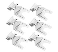 PartyKindom Lot de 6 Pinces pour Étiquette de Prix Métalliques, Clips Porte-étiquette Solide, Format Compact, pour Supermarché, Magasin, Bureau et Commerce de Détail