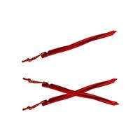 PartyKindom Lot De 7 Clous en Spirale pour Tente De Camping Cordon De Traction Rouge