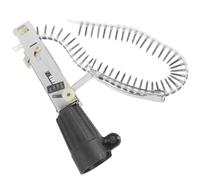 PartyKindom Machine à Clous Automatique à Chaîne Pr14-08, Cloueuse Électrique Portable en Acier Inoxydable, Adaptateur Vis Réglables, Outil Professionnel pour Menuiserie et Fixation Bois,