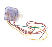 PartyKindom Machine à Laver Double Cylindre Accessoires Pour De Machine à Laver Minuterie De Machine à Laver Minuterie De Lavage Minuterie De L'appareil Black Plastique